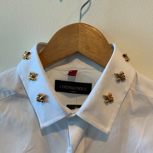 Men’s Slim-Fit Performance Stretch Solid Shirt - Picture 9 of 12